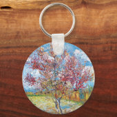 Porte-clés Van Gogh - Pêchers roses (Recto)