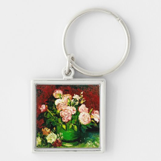 Porte-clés Van Gogh Peonies et Roses (Devant)