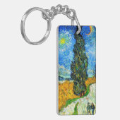 Porte-clés Van Gogh Road avec Cypress et Star (Devant gauche)