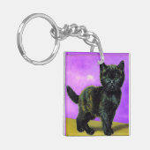 Porte-clés Van Gogh Style Cat (Devant gauche)