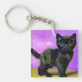 Porte-clés Van Gogh Style Cat (Devant)