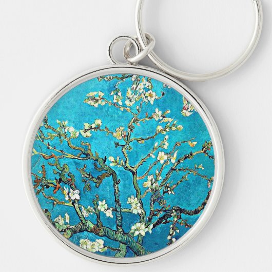 Porte-clés Van Gogh - Succursales aux fleurs d'amandes (Devant)