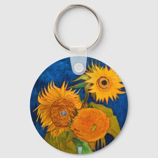 Porte-clés Van Gogh Sunflowers (Recto)