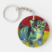 Porte-clés Van Gogh Tabby Cat (Devant)