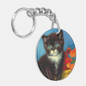 Porte-clés Van Gogh Tuxedo Cat (Devant gauche)