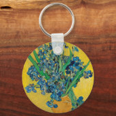Porte-clés Van Gogh Vase with Irises Classic Impressionism (Recto)