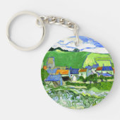 Porte-clés Van Gogh - Vue d'Auvers (Devant)