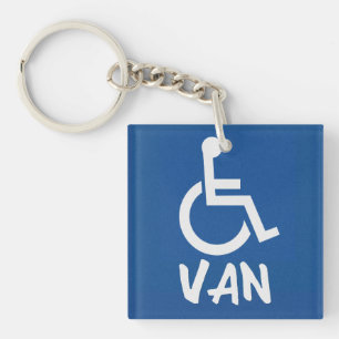Porte-clés Van Handicapé
