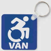 Porte-clés Van Modern Handicap (Dos)