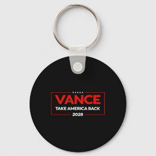 Porte-clés Vance 2028 Président Drapeau États-Unis Élection C