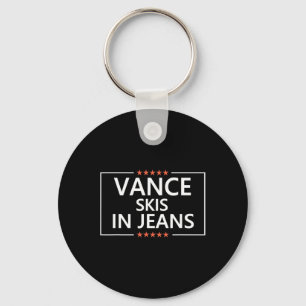 Porte-clés Vance Skis En Jeans Drôle Ski Anti Jd Vance Quo