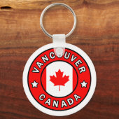 Porte-clés Vancouver Canada (Recto)