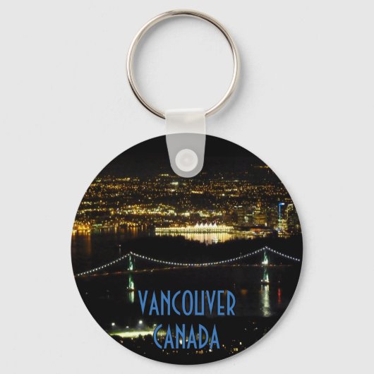 Porte-clés Vancouver Canada Porte - clé Souvenirs personnalis (Recto)
