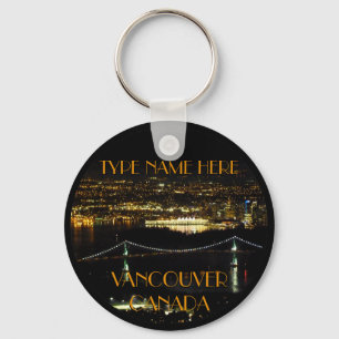 Porte-clés Vancouver Canada Porte - clé Souvenirs personnalis