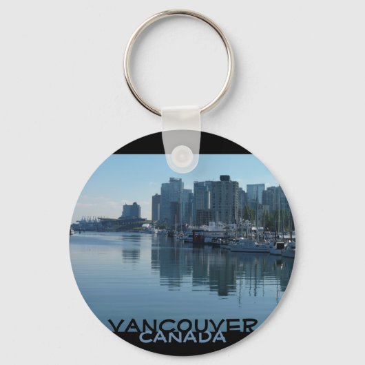 Porte-clés Vancouver Canada Porte - clé Vancouver Souvenirs (Recto)