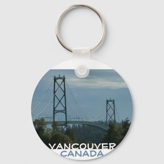 Porte-clés Vancouver Canada Porte - clé Vancouver Souvenirs (Recto)