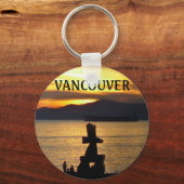 Porte-clés Vancouver Canada Porte - clé Vancouver Souvenirs (Recto)