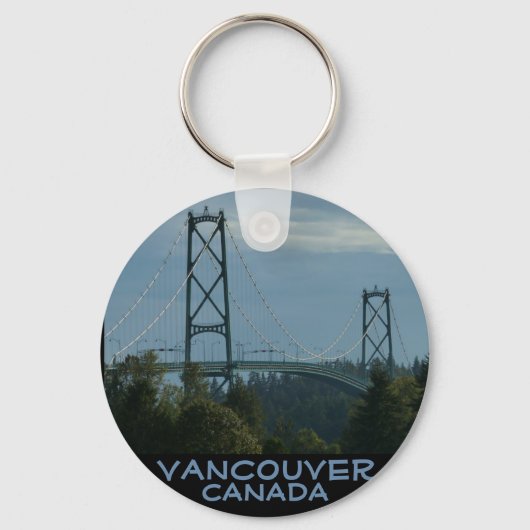 Porte-clés Vancouver Canada Porte - clé Vancouver Souvenirs (Recto)