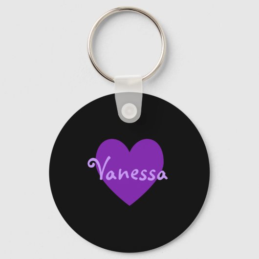 Porte-clés Vanessa en violet (Recto)