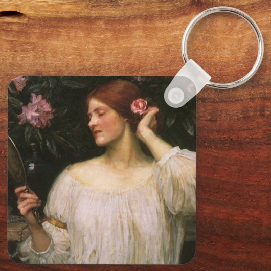 Porte-clés Vanity par John William Waterhouse (Verso)