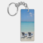 Porte-clés Varadero, Cuba. Sable et chaises de plage (Devant gauche)