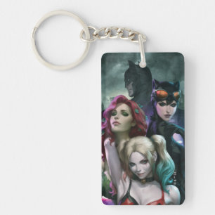 Porte-clés Variante de couverture de Gotham City Sirens #1000