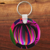 Porte-clés Variation des couleurs dans le verre (Recto)