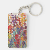 Porte-clés Variété de fleurs (Dos)