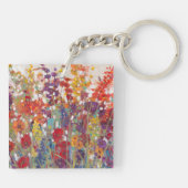 Porte-clés Variété de fleurs (Dos)