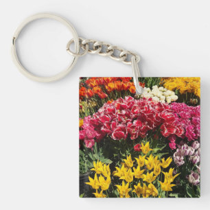 Porte-clés Variété de tulipes
