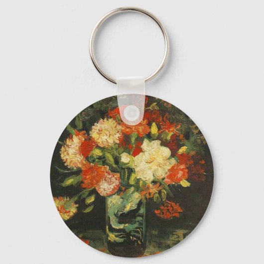 Porte-clés Vase avec Carnations Vincent van Gogh (Recto)