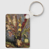 Porte-clés Vase avec Gladioli par Vincent van Gogh (Verso)