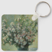 Porte-clés Vase de fleurs par Claude Monet (Dos)