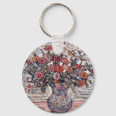Porte-clés Vase de fleurs, Zinnias de Maurice Prendergast (Recto)