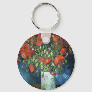 Porte-clés Vase par Red Poppies Vincent van Gogh