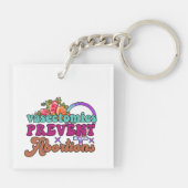 Porte-clés Vasectomies Empêcher les Porte - clés d'avortement (Dos)