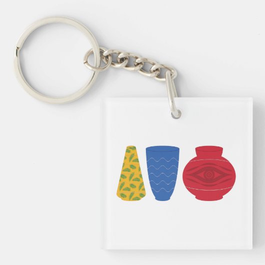 Porte-clés Vases Égyptiens Modernes (Devant)
