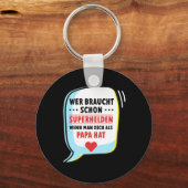 Porte-clés Vater Papa Vaterschaft Vatertag Geschenk (Recto)