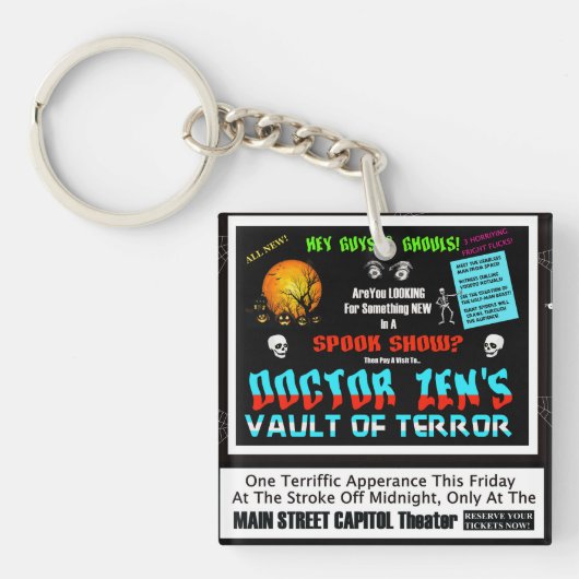 Porte-clés Vault Of Horror de Dr. Zen's (Devant)