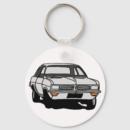 Porte-clés Vauxhall Viva HC blanc (Recto)