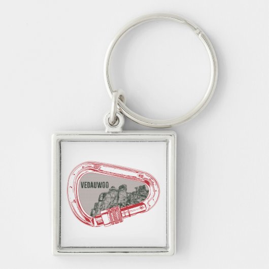 Porte-clés Vedauwoo Mousqueton d'escalade (Devant)