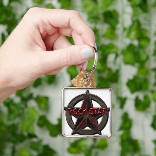 Porte-clés Vedette du rock (main)