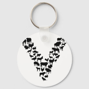 Porte-clés Vegan