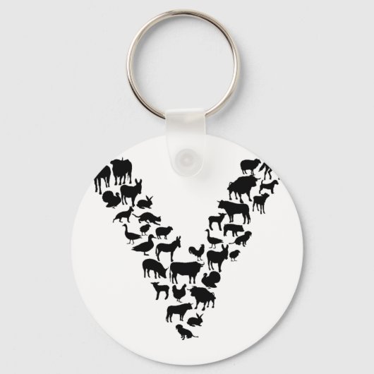 Porte-clés Vegan (Recto)