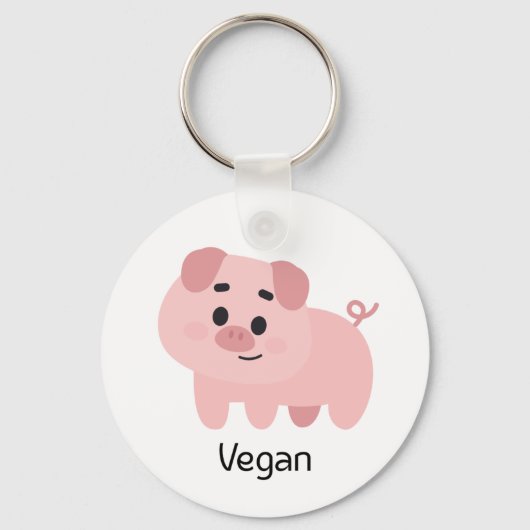 Porte-clés Végan de porc (Recto)