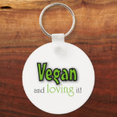 Porte-clés Vegan et l'aimer (Recto)