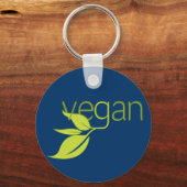 Porte-clés Vegan feuilles (Recto)