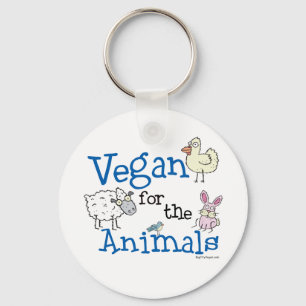 Porte-clés Vegan pour les animaux