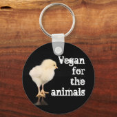 Porte-clés Vegan pour les animaux - Chick (Recto)