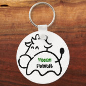 Porte-clés Vegan Power (Recto)